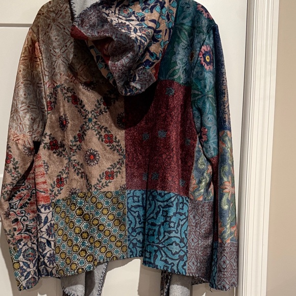 Johnny Was Multicolor Patterned Scarf - Picture 4 of 5